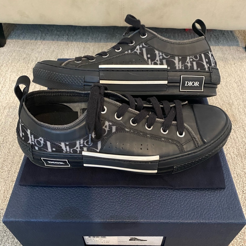Dior shoes B23 size 10 Authentic